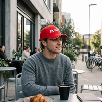 Gorra de Béisbol con Visera Sandwich y Logotipo Bordado Personalizado, Gorra Deportiva de Alta Calidad para Regalo Promocional, Gorra de Béisbol de 6 Paneles