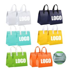 Bolsa Térmica Desechable Personalizable de Tela No Tejida, Reciclable, con Aislamiento de Papel de Aluminio Grueso para Comida para Llevar, con Logotipo - Product Image 2