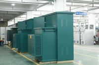 Subestación Prefabricada de Estilo Americano YB27-12 12kV/0.4kV, Subestación de Transformadores Montada en Plataforma para Exteriores Personalizable
