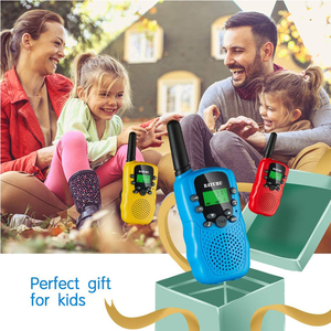 Niños Radio El <span class=keywords><strong>mejor</strong></span> regalo MINI INALÁMBRICO Radio bidireccional 3KM Camuflaje <span class=keywords><strong>Walkie</strong></span> Talkie para niños - Product Image 4