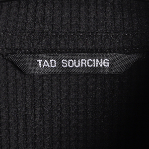 เสื้อโปโลลำลองสีดำสำหรับผู้ชายระดับไฮคลาส ผ้าสั่งทำพิเศษ ผลิตแบบ OEM ODM - Product Image 5