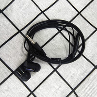 Headphone Berkabel 3.5mm, Headset In-Ear Nirkabel dengan Mikrofon, Earbud Stereo Bass, Kontrol In-line untuk Olahraga dan Ponsel