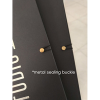 Carpeta de Presentación Personalizable de Papel Especial Premium, Multi-Tamaño, Multi-Material, para Documentos Empresariales, con Personalización de Marca