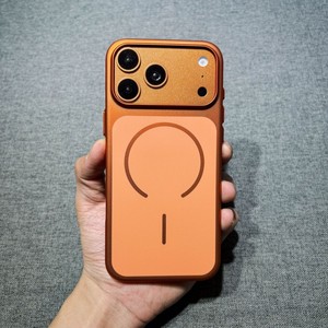 เคสโทรศัพท์มือถือแบบแข็งแม่เหล็กสำหรับ iPhone 17air 16 15 14 13 Pro Max ป้องกันแรงกระแทก ผิวด้าน - Product Image 5