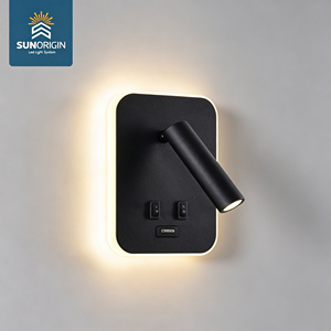 Lampe murale LED moderne réglable avec port de charge USB pour la décoration intérieure et les villas – Tension d'entrée et couleur - Product Image 2