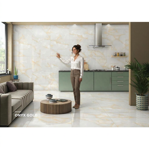 Cosmic Crema Marble Look Glossy Porcelain Tiles 800X1600mm Premium Large Format Floor And <b>Wall</b> Design - Product Image 5
