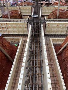 Fast-Assembly Reusable ABS Formwork Panel Shuttering Swimming <b>Pool</b> Foundation Basement Retaining Wall Light Weight Concrete High - Product Image 4