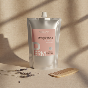 Keratin-loción profesional para permanente del cabello, crema relajante para el cabello, sin daños - Product Image 6