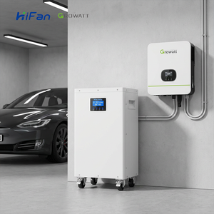 ชุดระบบพลังงานแสงอาทิตย์ครบชุด <span class=keywords><strong>Growatt</strong></span> Split Inverter 16kWh แบตเตอรี่ HF LiFePO4 แผงโซลาร์เซลล์ Trina Jinko 550W ระดับ IP65 ระบบไฮบริดกริด - Product Image 3