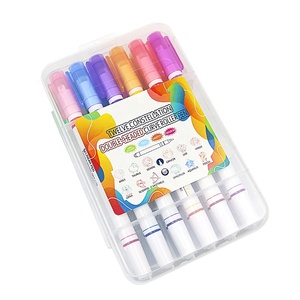 BECOL ชุดปากกาไฮไลท์ทรงโค้ง<span class=keywords><strong>12</strong></span>สี,ปากกาเน้นเส้นทรงโค้งปลายคู่ดีไซน์ใหม่ - Product Image 6