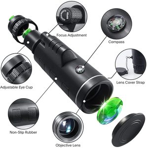 Télescope <span class=keywords><strong>monoculaire</strong></span> haute puissance 40X60-Qualité professionnelle pour l'observation à <span class=keywords><strong>longue</strong></span> portée, l'observation des oiseaux, les voyages (adultes) - Product Image 1