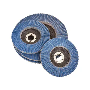 Hot Selling 115Mm Grit 80 4.5 Inch Metalen Polijsten Schurende Disc Zirconia Flap Disc