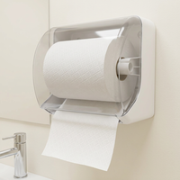 Meilleur prix, qualité supérieure, essuie-tout en papier recyclé collé 2 plis, rouleau maxi, blanc bleu, lingettes de nettoyage industrielles