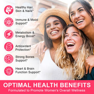 Integratore Multivitaminico per Donne ArtoaLabs Etichetta Privata, Gommose Multivitaminiche con Minerali per Supporto Immunitario ed Energetico - Product Image 2