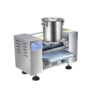 Machine à snacks céréaliers, Crêpière, Machine à rouleaux d'œufs, Machine à pancakes, Machine à rouleaux de printemps, Machine à pâte à roti, Machine à tortillas, Machine à crêpes en couches, Machine à gâteau mille-feuilles - Product Image 2
