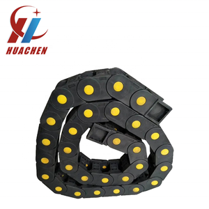 Corrente de Arraste Semi Fechada Pequena com Raio de Curvatura R28 R38 R48 R75 com Abertura Lateral Corrente de Nylon Série 15 - Product Image 2