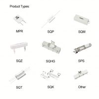 Résistances fixes bobinées en ciment céramique RX27 5W 7W 10W 20W 25W 40W 50W Tous les types MPR SQP SQM Watt 0.1-100K Ohm Résistance