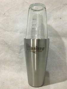 800Ml/28Oz Thép Không Gỉ Bar Cocktail Rum Vodka Matte Brushed Boston Shaker Mixer + Tùy Chỉnh Laser Đen Khắc Logo Khắc - Product Image 3