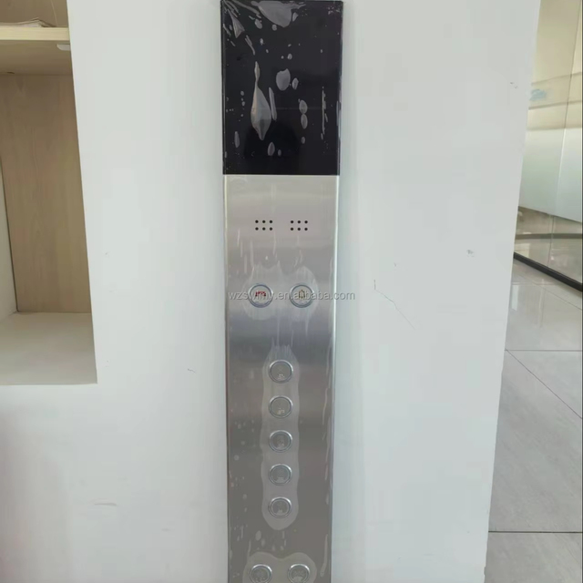 Elevator Button Operation Panel Elevator COP Elevator Spare Parts Silver with Display