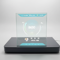 Pantalla transparente Micro LED de 9 pulgadas 768x840 para hogar inteligente, atención médica inteligente, etc.