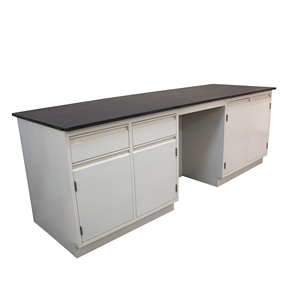 Lớn <span class=keywords><strong>melamine</strong></span> lyft l-hình dạng hóa học kiểm tra chuẩn độ hàng đầu máy ly tâm phòng thí nghiệm bảng với bồn rửa - Product Image 1