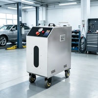 Machine de nettoyage puissante pour moteurs de voitures avec glace carbonique et fonction d'économie de carburant pour les ateliers de réparation automobile
