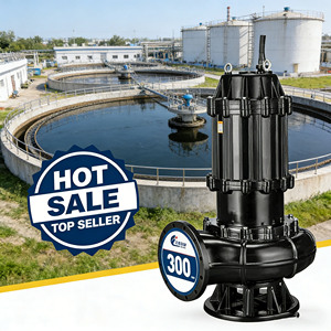 ปั๊มน้ำเสียแบบจุ่มใต้น้ำ ป้องกันการอุดตัน ไหลแรงสูง สำหรับน้ำเสียเทศบาลและบำบัดน้ำเสียอุตสาหกรรม - Product Image 1
