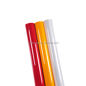 Precio de fábrica Ingeniero de grado vinilo autoadhesivo reflectante prismática señales de tráfico película - Product Image 2