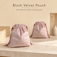 Sac à poussière en velours avec impression de logo personnalisé, pochette à cordon pour chaussures, sacs à main, bijoux, vente en gros