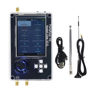 GGDX HackRF One R9 V2.0.1 + PortaPack H2 3.<span class=keywords><strong>2</strong></span>" LCD yang Ditingkatkan + Terakit + <span class=keywords><strong>2</strong></span> Antena + Kabel USB - Product Image 1
