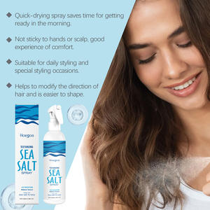 Venta caliente de Tiktok hecha con sal marina y algas marinas efecto significativo después de usar spray para el cabello con estilo de sal marina - Product Image 2