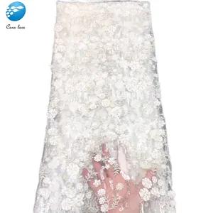 Elegante Afrikaanse Wo Trouwjurk Bruidsjurk Avond Stof Wit Elegant Wedding Lace Kralen Dubai Markt Voor Jurk