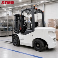 Penjualan Langsung Pabrik XTMG Forklift Listrik 3000kg 3500kg 4000kg Harga Baterai Lithium Tinggi Angkat 3-6m Performa Tinggi
