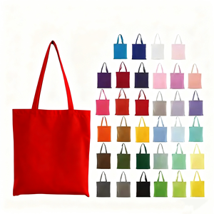 Xincai Handcrafted Customizable Cotton Canvas Tote Bag <span class=keywords><strong>Specialized</strong></span> Party Gift Shopping Bag Ribbon Medium Custom Logo Pattern Pet - Product Image 1