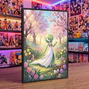 <span class=keywords><strong>Carte</strong></span> da Collezione Pokémon Formato A6, <span class=keywords><strong>Carte</strong></span> da Gioco con Personaggi Anime Rari, Giocattoli in Carta Colorata per Bambini - Product Image 4