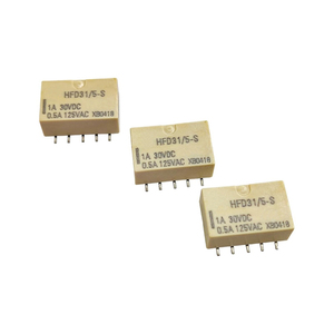 HFD31/5-SR Relais de signal ultra <span class=keywords><strong>miniature</strong></span> 5V DC SMT 1500VAC 1min AgNi + Relais plaqué or neuf et original en stock HFD31/5-SR - Product Image 3