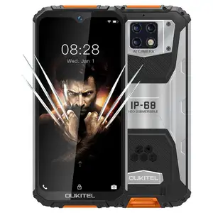 OUKITEL WP6 6.3"19.5:9 Mobile Phone MT6771T Octa Waterproof Dust Shock Proof 9V/2A 10000mAh Battery 6G RAM 128G ROM Smartphone