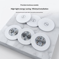 Autocollants lumineux LED pour verres en EVA, sous-verres lumineux, supports de bouteilles clignotants, accessoires de divertissement pour bars et boîtes de nuit
