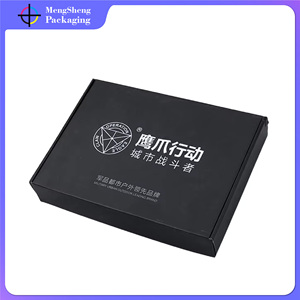 Boîtes noires non finies en carton gris et ondulé, souples, pour emballage de cosmétiques, boîtes à chapeaux et étuis de voyage - Product Image 3