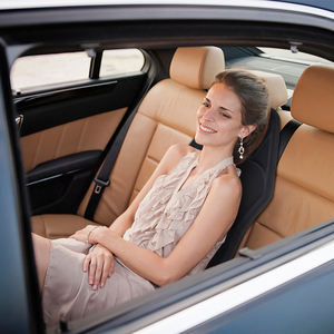 Kursi berbantalan pijat punggung kantor, rumah dengan 10 simpul bergetar pemijat punggung vibrasi untuk menghilangkan stres pinggang leher tubuh - Product Image 4