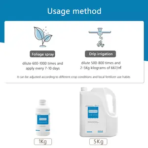 Fertilizzante agricolo generale fosfato potassio MKP 900 drone liquido per la diffusione di fertilizzante