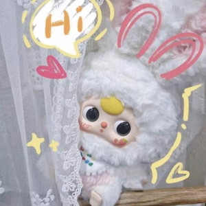 Baby Three Lily <span class=keywords><strong>Bunny</strong></span> <span class=keywords><strong>Town</strong></span> Plush Blind Box Series Muñeca Linda Juguete hecho a mano - Product Image 5