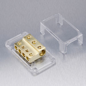 Amplificador de Audio para coche, divisor de Audio, 3x0 AWG, calibre en <span class=keywords><strong>4X</strong></span> 4, batería, bloque de distribución de potencia de Audio, venta al por mayor - Product Image 4