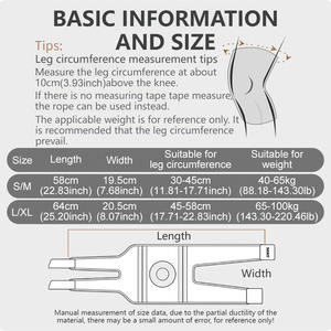 <span class=keywords><strong>AOLIKES</strong></span> Rodillera de rótula para mujeres y hombres 1PCS con estabilizadores laterales para soporte de rodilla y protección en correr y baloncesto - Product Image 3