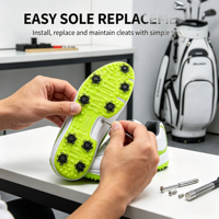 Kit de remplacement de crampons de golf en gros - 10 crampons de chaussures, emballage OEM et logo personnalisé pour les grossistes en accessoires de golf