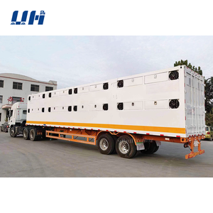 Marque YIHAI 2 essieux 20 /30 bétail et moutons transport d'animaux semi-remorque piquet clôture semi-remorque - Product Image 5