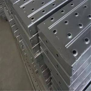 Planches en acier de construction JET 3000mm*240mm*1.1mm faciles à utiliser, nouvelles planches d'échafaudage en acier - Product Image 4