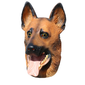 Masque de chien de chasse en latex pour Halloween, accessoire de costume de cosplay, taille unique - Product Image 5