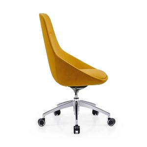 Mobilier de bureau moderne et léger et luxueux pour les loisirs Chaise de bureau commerciale Chaise à dossier haut de style professionnel Chaise de bureau en cuir - Product Image 3