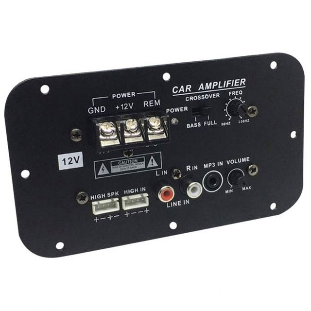 Car Subwoofer Amplifier Board 500W Subwoofer High Power Hifi Bass Amplifier Board DC 12V